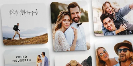 Ergonomisches Fotomousepad mit personalisiertem De